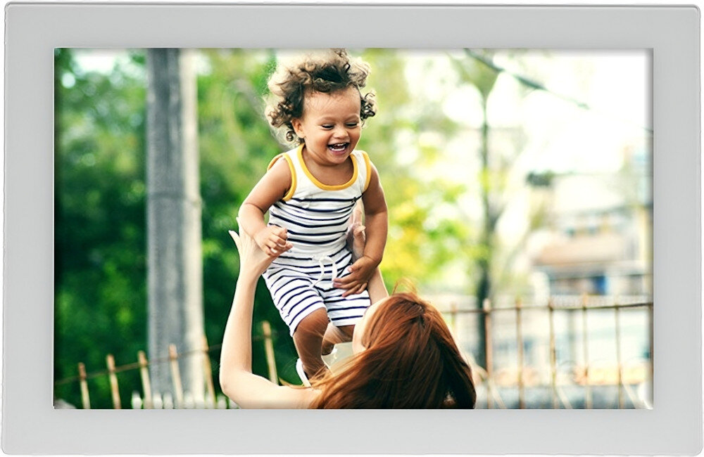 Ramka cyfrowa DENVER Frameo PFF-1037W Czarny przekątna ekran rozdzielczość