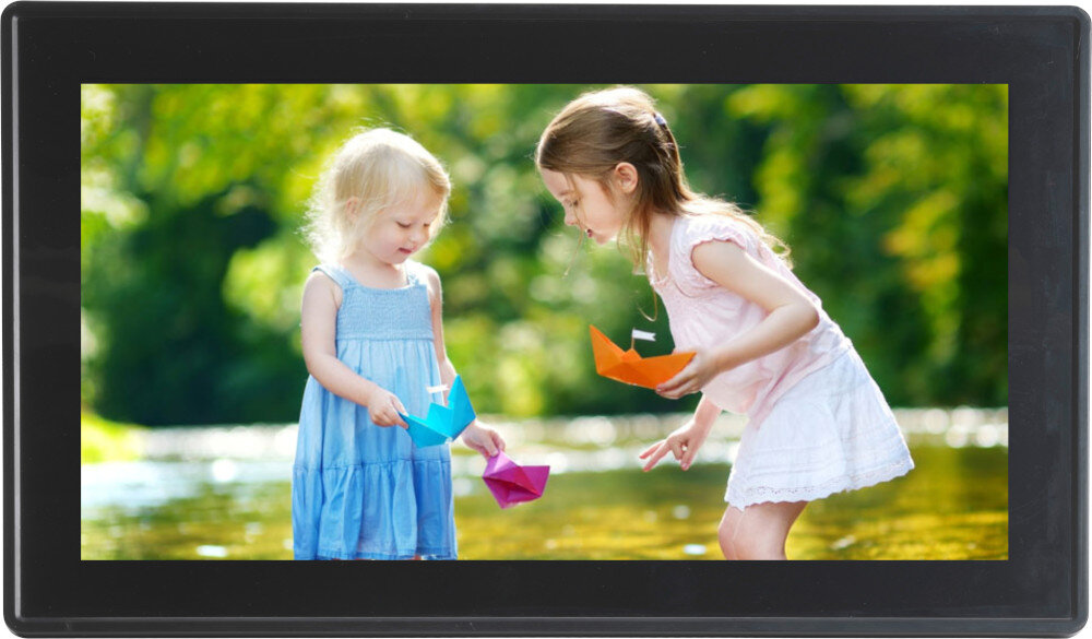 Ramka cyfrowa DENVER PFF-1514BMK2 Czarny wyświetlacz rozdzielczość dotyk obsługa