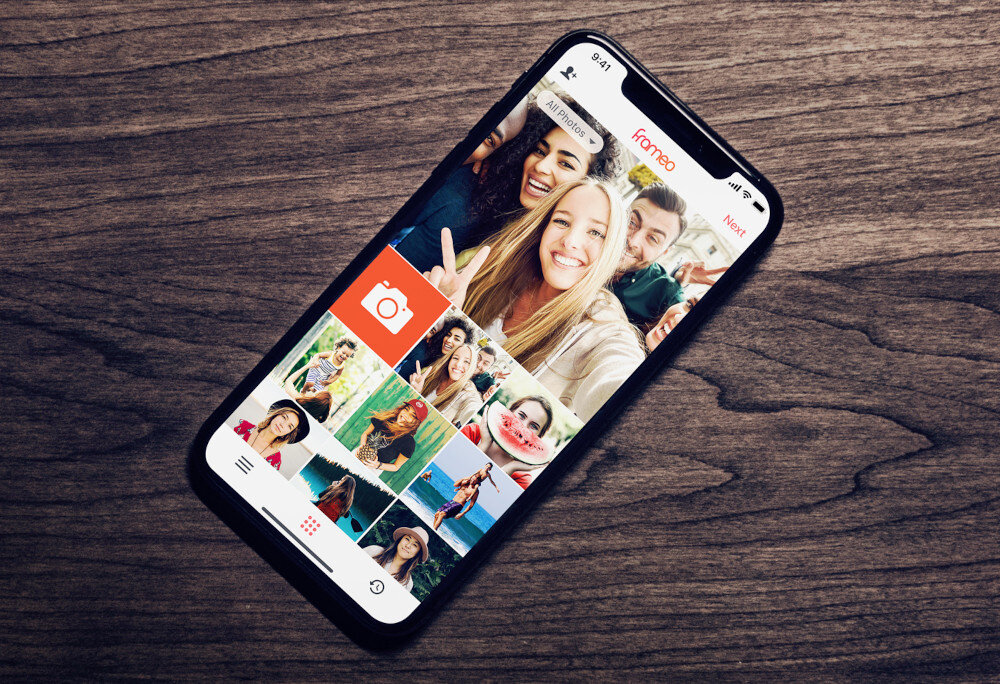 Ramka cyfrowa DENVER Frameo PFF-1021 Czarny aplikacja łączność Wi-Fi pamięć czytnik