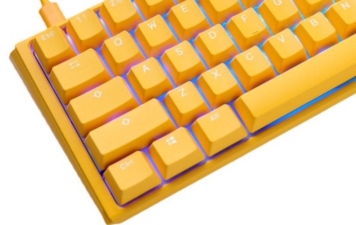 Klawiatura DUCKY One 2 Pro Mini dla pasjonatów Precyzyjna Minimalistyczny design Oświetlenie RGB wydajność