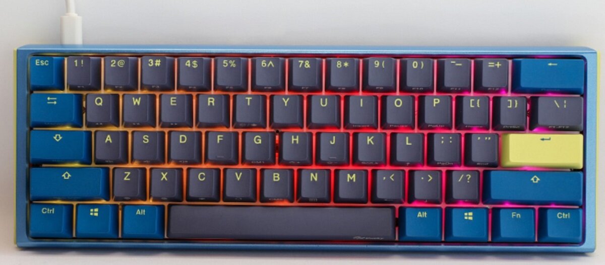 Klawiatura DUCKY One 2 Pro Mini dla pasjonatów Precyzyjna Minimalistyczny design Oświetlenie RGB wydajność