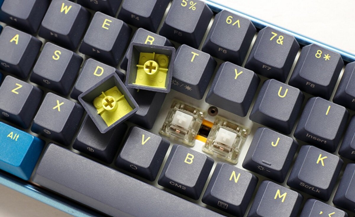 Klawiatura DUCKY One 2 Pro Mini dla pasjonatów Precyzyjna Minimalistyczny design Oświetlenie RGB wydajność