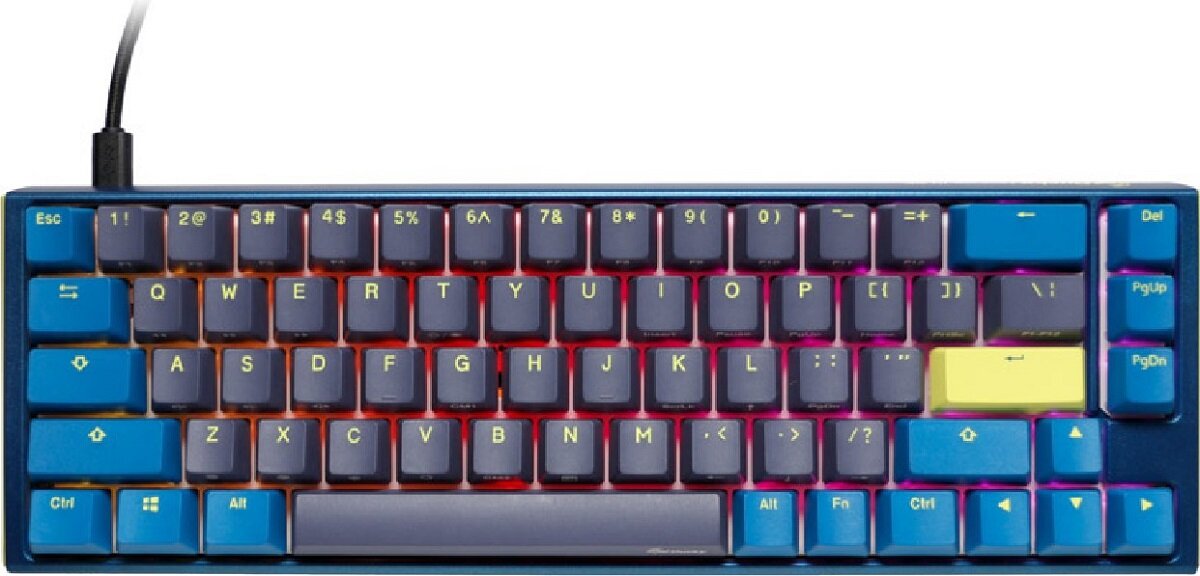Klawiatura DUCKY One 2 Pro Mini dla pasjonatów Precyzyjna Minimalistyczny design Oświetlenie RGB wydajność