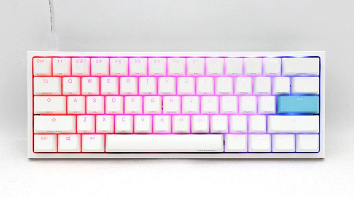 Klawiatura DUCKY One 2 Pro Mini dla pasjonatów Precyzyjna Minimalistyczny design Oświetlenie RGB wydajność