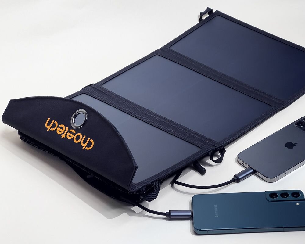 ładowarka solarna, ładowarka słoneczna, choetech sc001