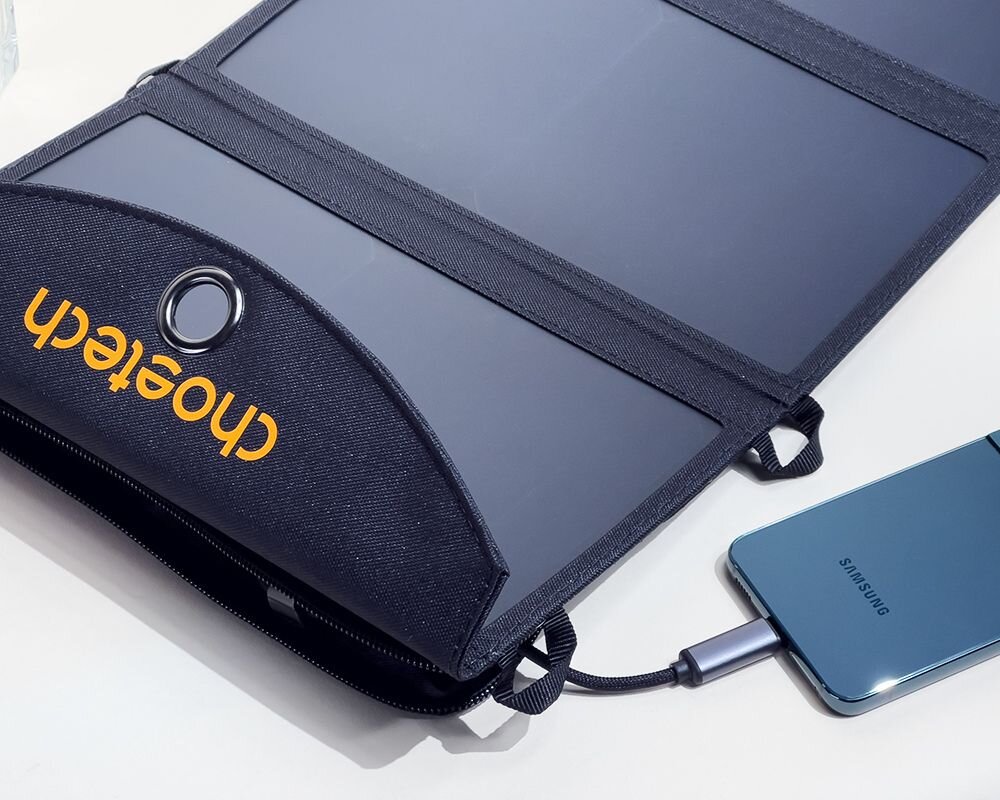 ładowarka solarna, ładowarka słoneczna, choetech sc001