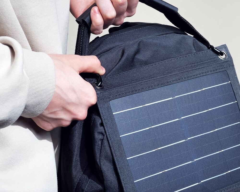 ładowarka słoneczna solarna power bank turystyczny choetech sc005