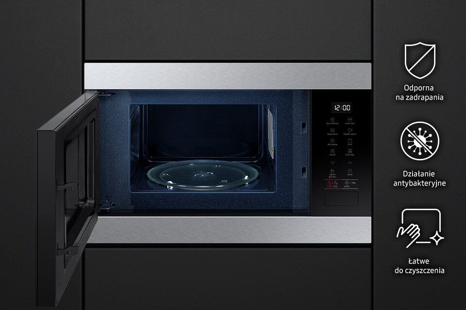 Odporna na zadrapania i antybakteryjna powłoka Ceramic Inside™