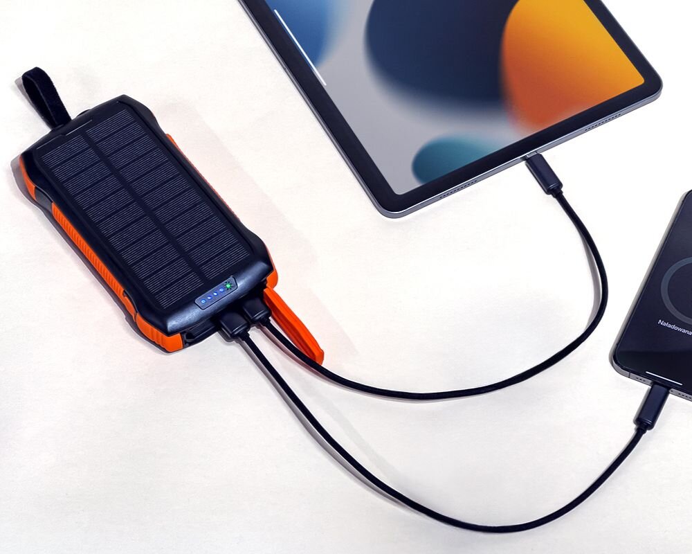 power bank powerbank solarny słoneczny B657 pancerny choetech