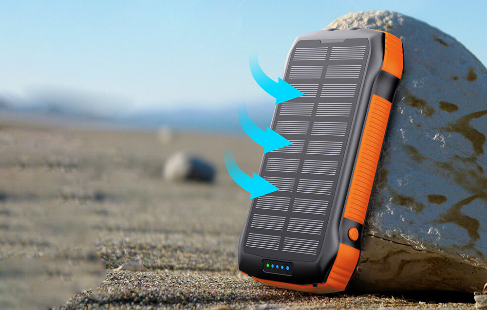 power bank powerbank solarny słoneczny B657 pancerny choetech