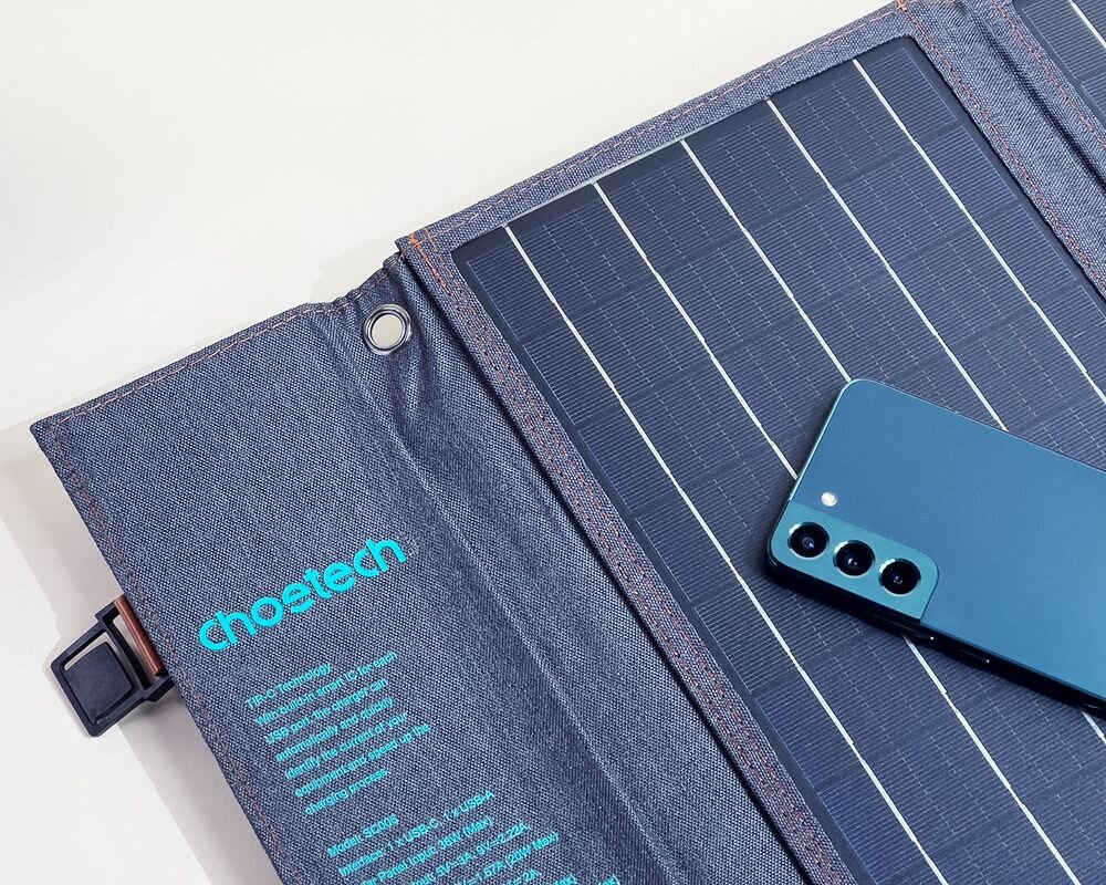 ładowarka solarna ładowarka słoneczna składany panel słoneczny turystyczna ładowarka solarna choetech sc006