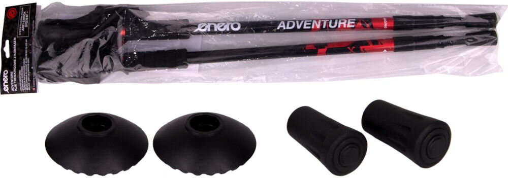 Kijki do nordic walking ENERO Adventure (115 cm) elementy zestaw