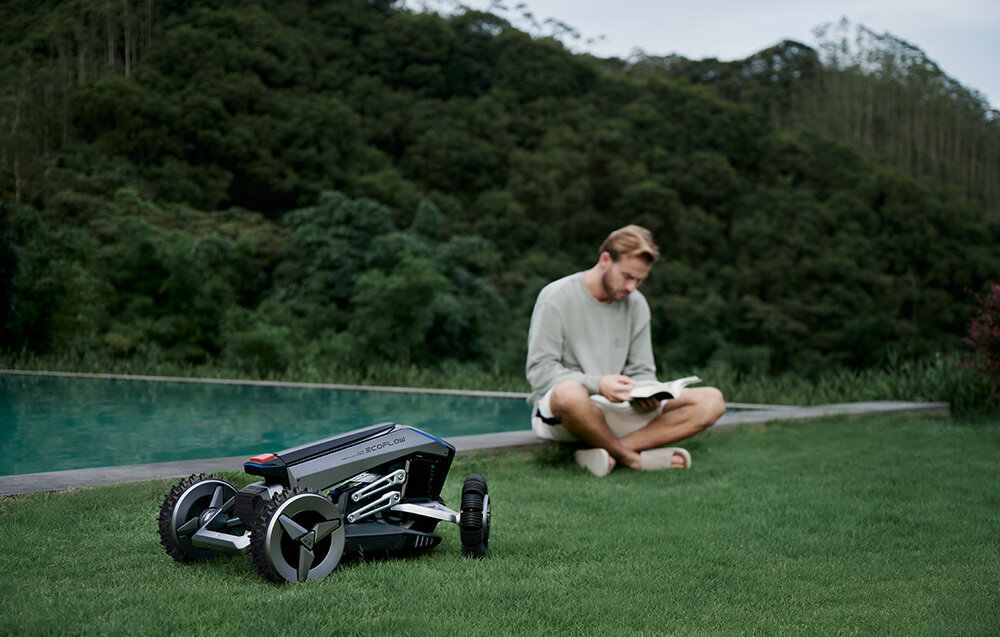 Robot koszący ECOFLOW Blade sterowanie Wi-Fi obsługa aplikacja EcoFlow poprzez Wi-Fi
