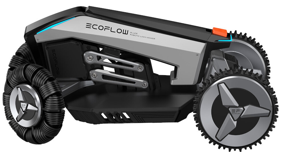 Robot koszący ECOFLOW Blade sterowanie Wi-Fi silnik bezszczotkowy akumulator Li-Ion napiecie 20 V powierzchnia koszenia do 3000 m2