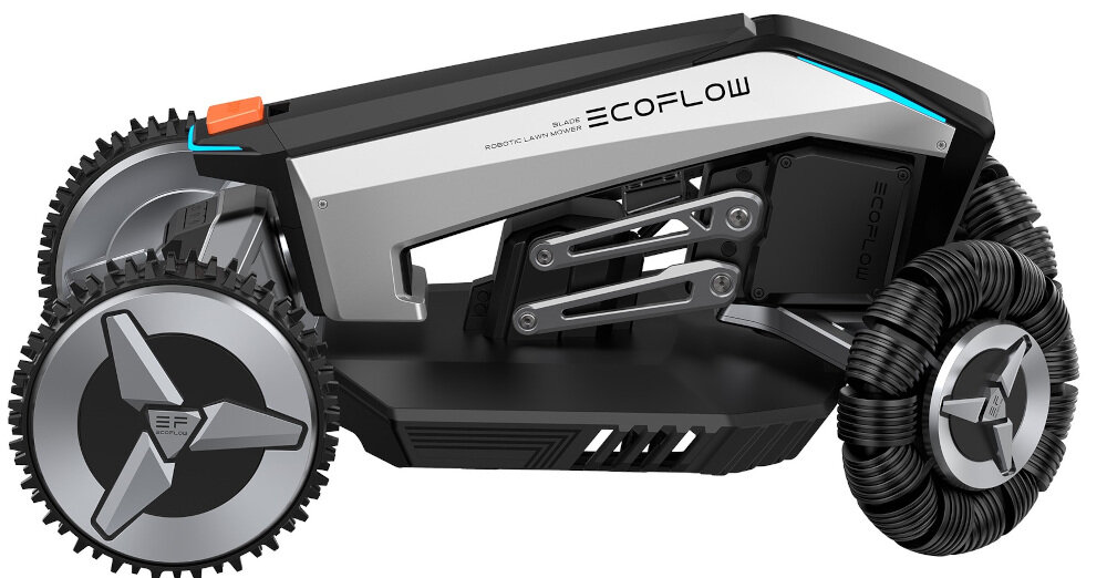 Robot koszący ECOFLOW Blade sterowanie Wi-Fi moduł 4G GPS zintegrowany moduł eSIM śledzenie lokalizacji wodoodporny w stopniu IPX5 bezpieczne mycie