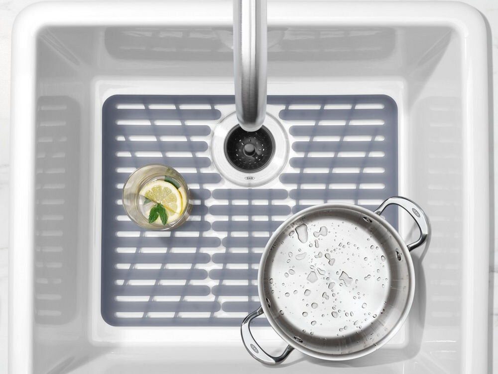 Mata do zlewu OXO Good Grips O-13138200 32x41 cm Szary