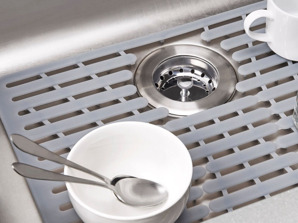 Mata do zlewu OXO Good Grips O-13138200 32x41 cm Szary