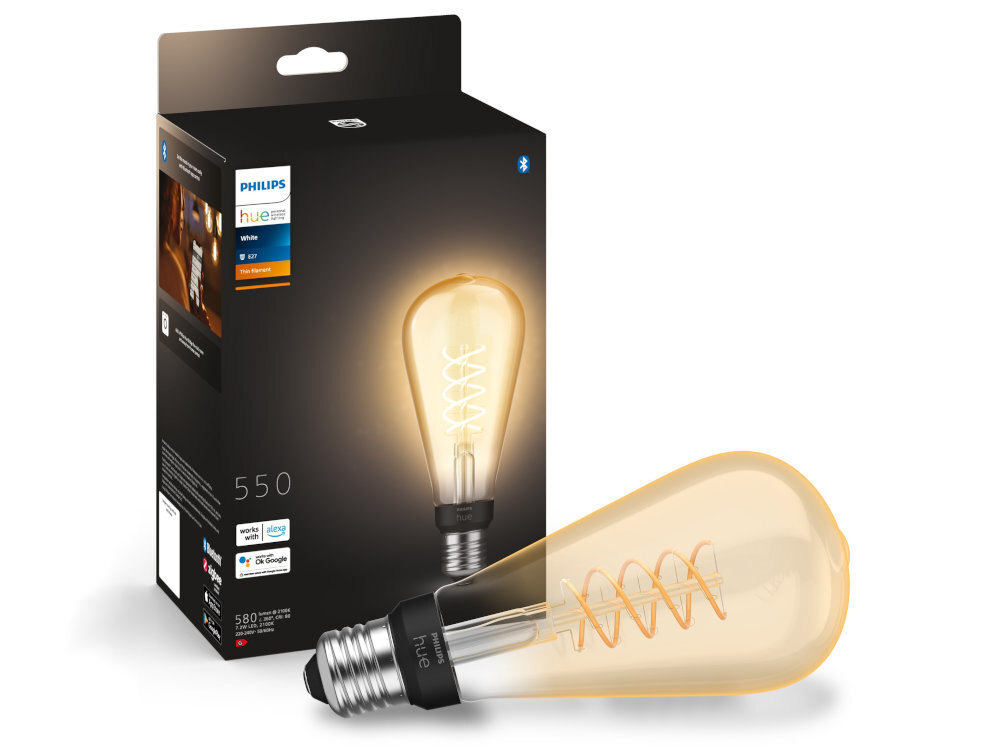 LED PHILIPS HUE Filament 218119 zautomatyzować harmonogramów włączenie lamp automatyczne wyłączenie