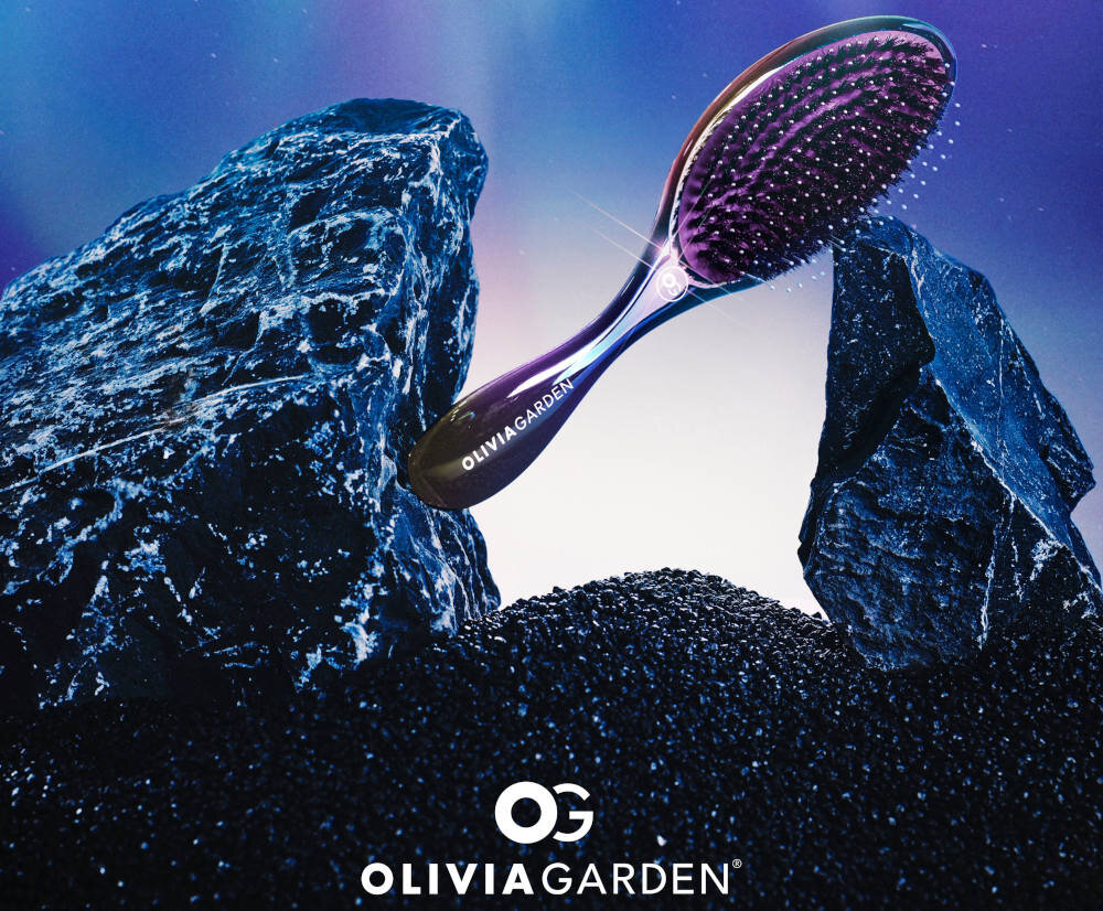 Szczotka do włosów Olivia Garden Aurora