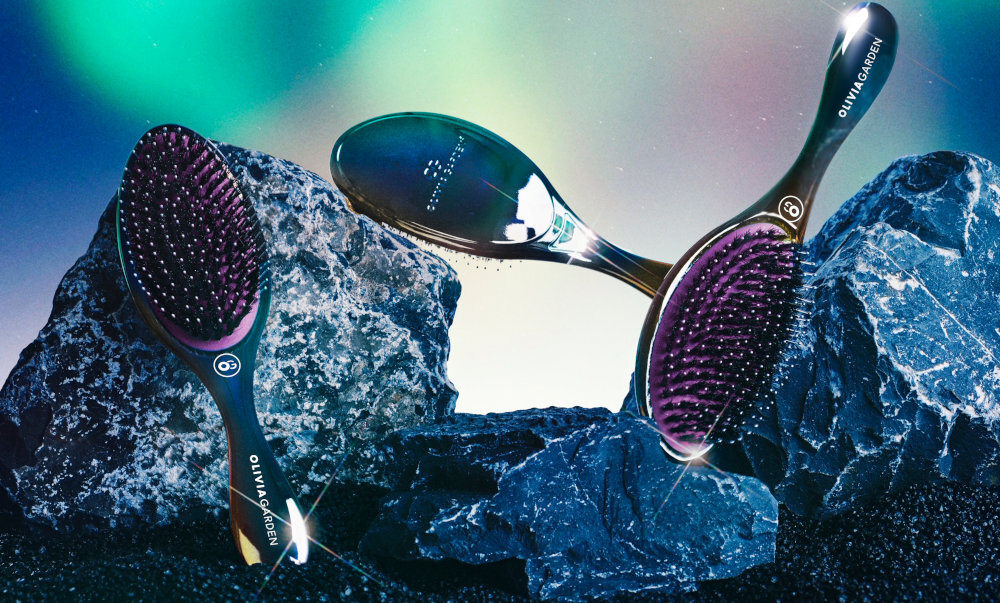 Szczotka do włosów Olivia Garden Aurora