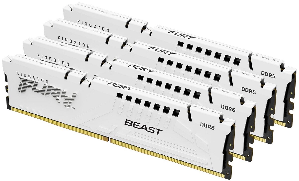Pamięć RAM KINGSTON Fury Beast niezwykła szybkość najwyższy poziom jakości technologia Intel XMP Większa prędkość Wydajność