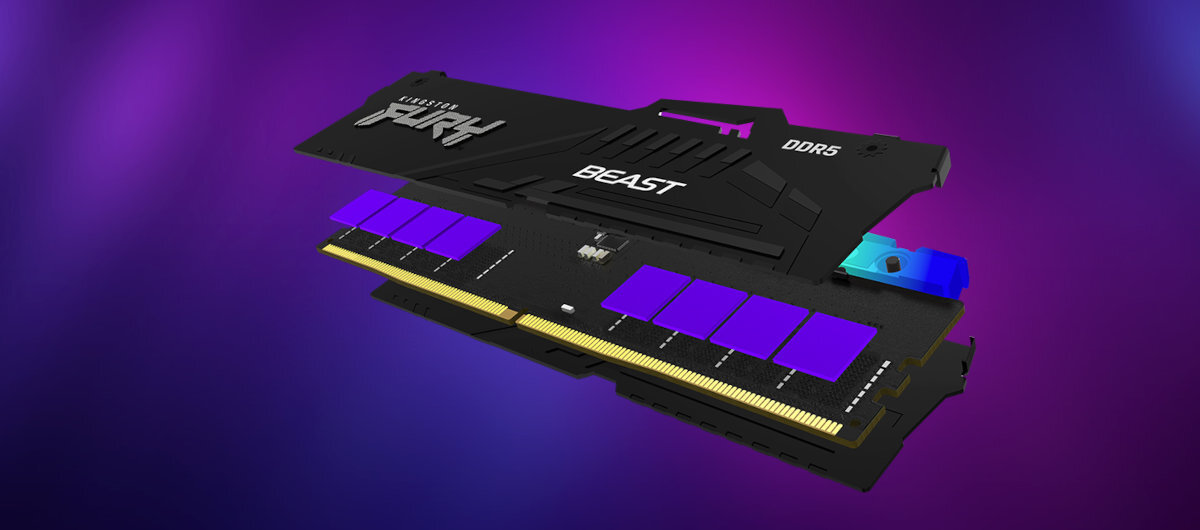 KINGSTON FURY Beast DDR5 wyposazenie