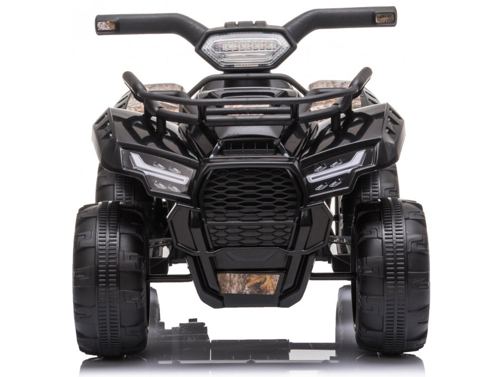 Quad elektryczny dla dziecka ENERO Cobra Czarny z wysokiej jakości tworzywa sztucznego czarny kolor elementy montazowe ze stali maksymalne obciążenie do 20 kg