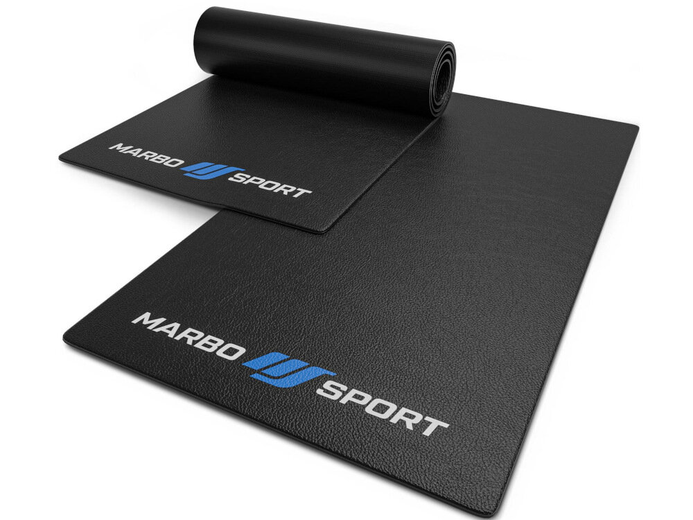 Mata pod sprzęt fitness MARBO SPORT 1009163 do użytku domowego do klubu fitness amo drgania i wstrząsy zapewnia izolację akustyczną maksymalny komfort podczas treningu stabilizacjs pomaga w utrzymaniu równowagii do ćwiczeń na sprzętach do treningu fitness