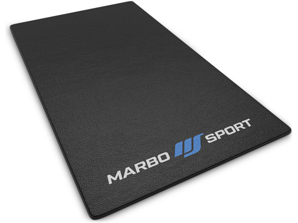 Mata pod sprzęt fitness MARBO SPORT 1009163 łatwa w przechowywaniu zwinąć zabezpieczyć długość 160 cm szerokość 90 cm