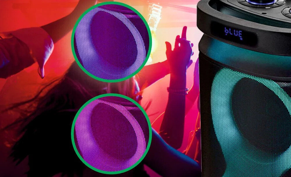 Power audio MANTA SPK5230 - efekty świetlne