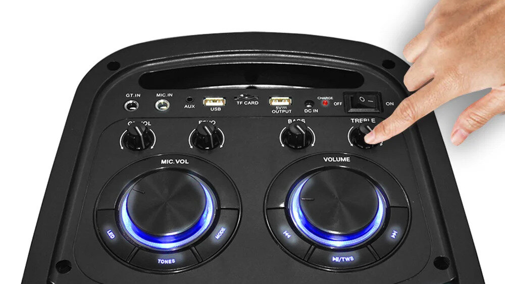 Power audio MANTA SPK5230 - eq