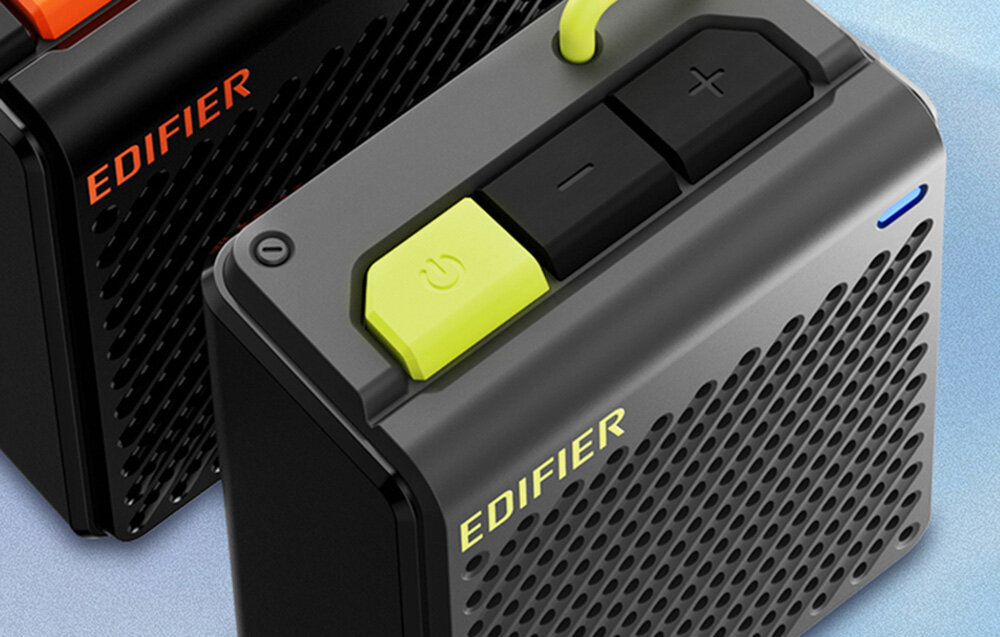 Głośnik mobilny EDIFIER MP85 koncert muzyka jakość dźwięk stabilność połączenie łączność bezprzewodowa wycieczki czas pracy aplikacja