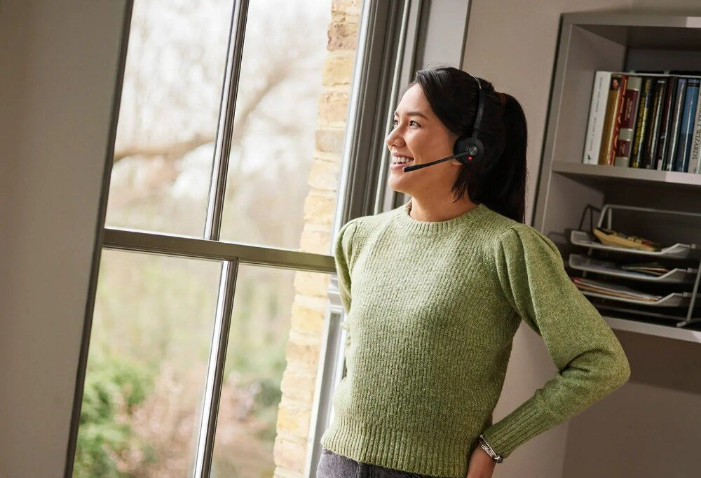 Słuchawki nauszne JABRA Engage 55 przeznaczenie kompatybilność certyfikat