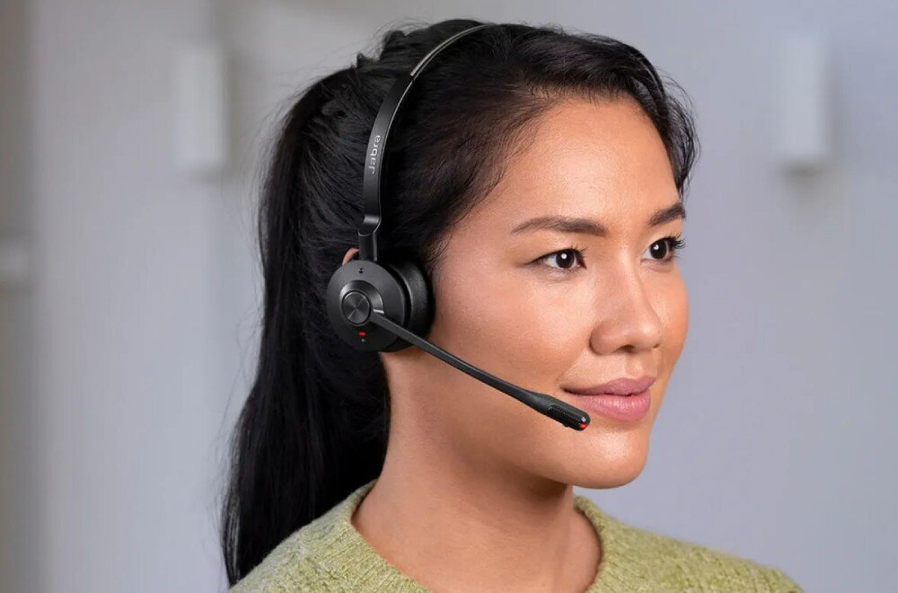 Słuchawki nauszne JABRA Engage 55 bezpieczeństwo szyfrowanie