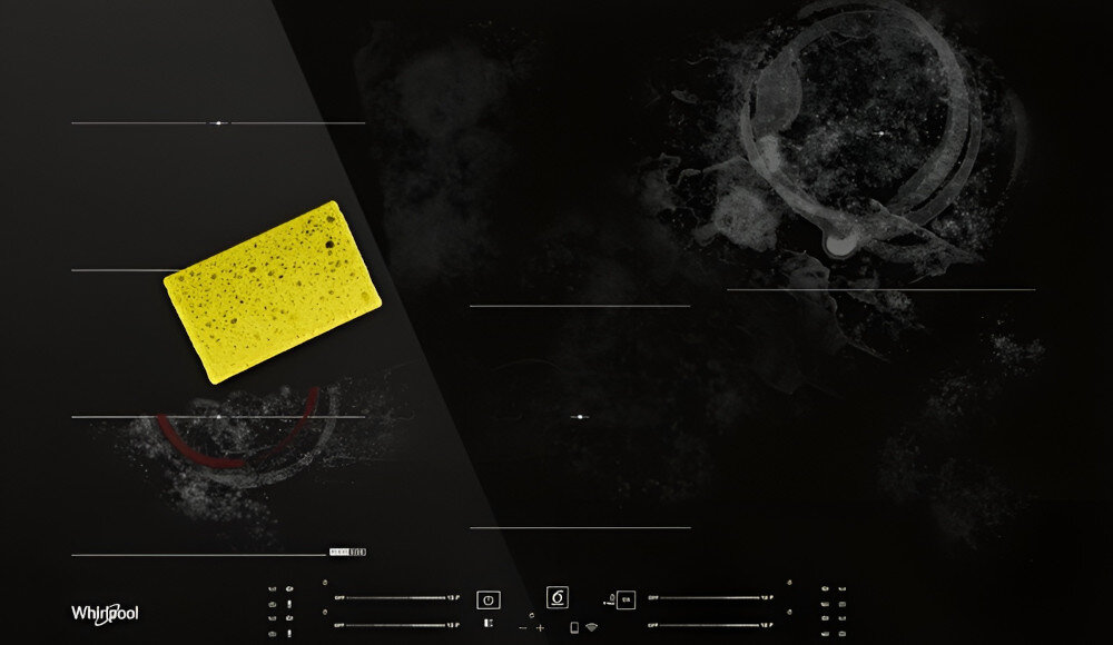 PŁYTA WHIRLPOOL WF S4665 CPBF czyszczenie łatwe powierzchnia