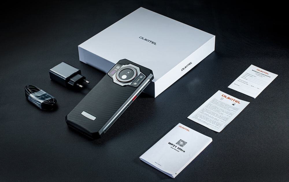 Smartfon OUKITEL WP21 Ultra zestaw
