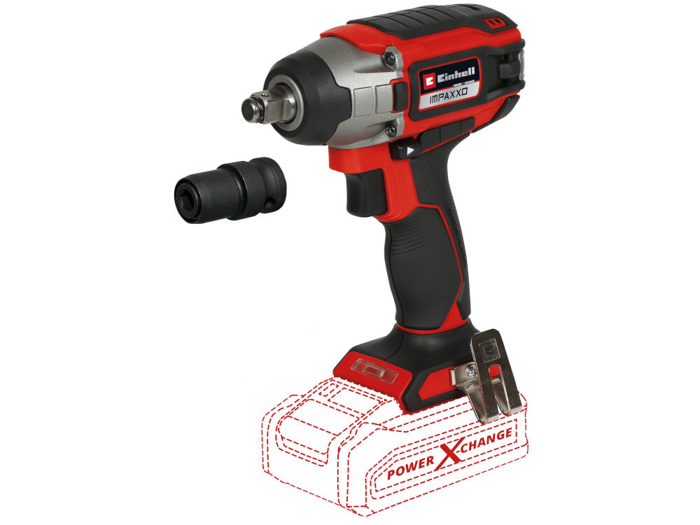 Klucz udarowy EINHELL Impaxxo 18-230 Solo zestaw adapter do akcesoriow dokumentacja