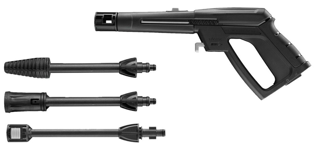 Myjka ciśnieniowa RYOBI RY110PWA dwie lance lanca Turbo lanca Vario
