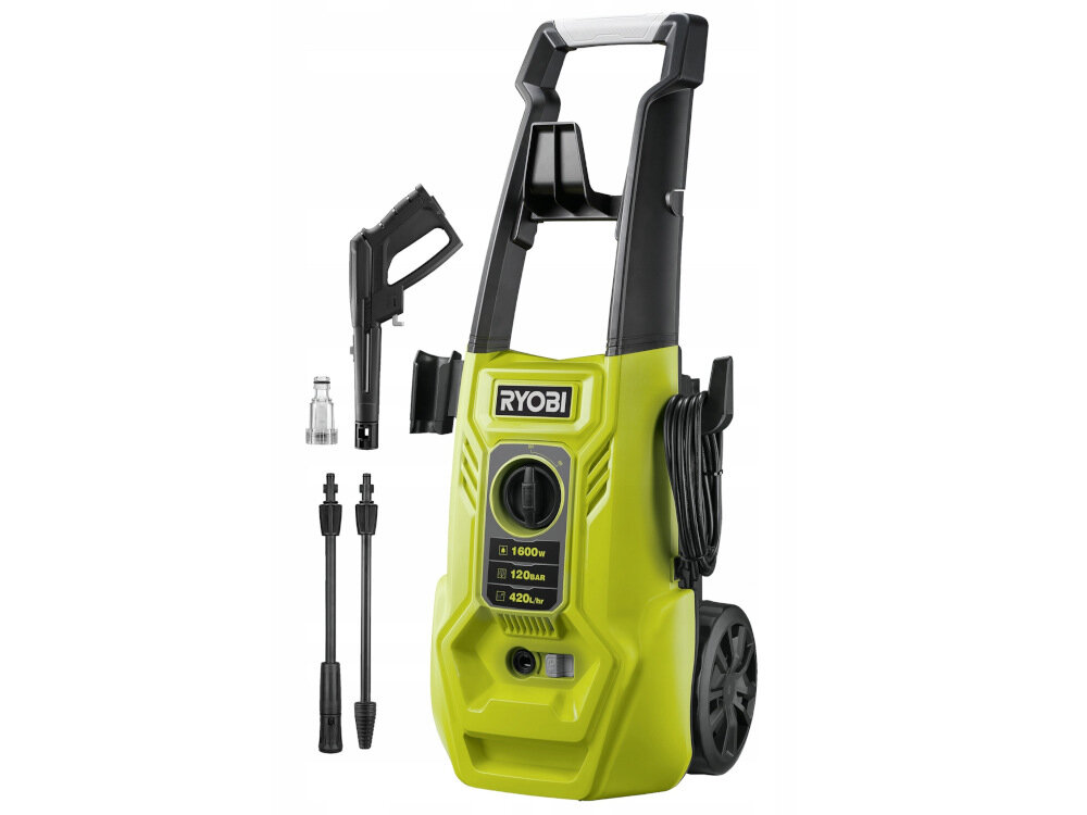 Myjka ciśnieniowa RYOBI RY120PWA zestaw lanca Turbo lanca Vario dokumentacja