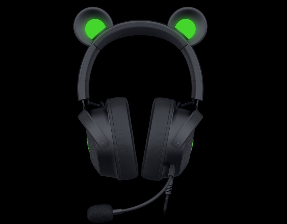 Słuchawki RAZER Kraken Kitty V2 Pro design komfort lekkość dźwięk jakość wrażenia słuchowe ergonomia lekkość sport aktywność podróże czas pracy działanie akumulator