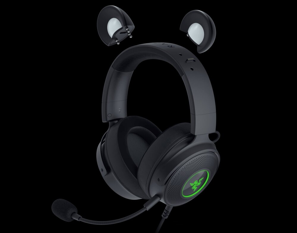 Słuchawki RAZER Kraken Kitty V2 Pro design komfort lekkość dźwięk jakość wrażenia słuchowe ergonomia lekkość sport aktywność podróże czas pracy działanie akumulator