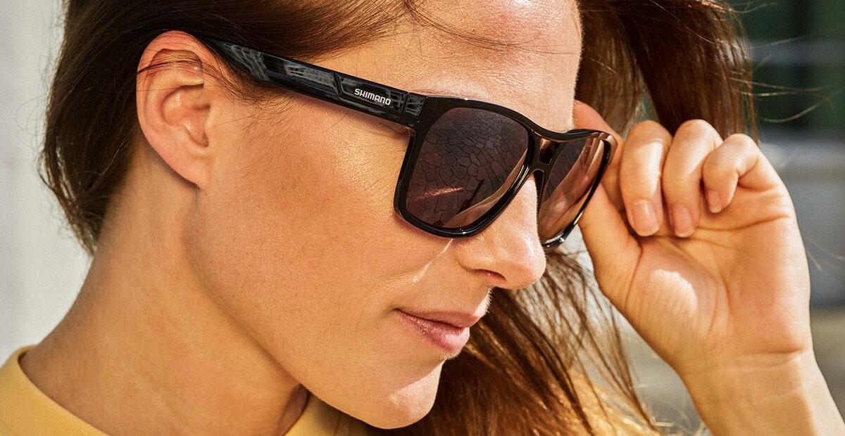 Okulary rowerowe SHIMANO Square Ochrona styl wycieczki rowerowe komfort Wyjątkowy design dopasowanie RIDESCAPE HC UV 400