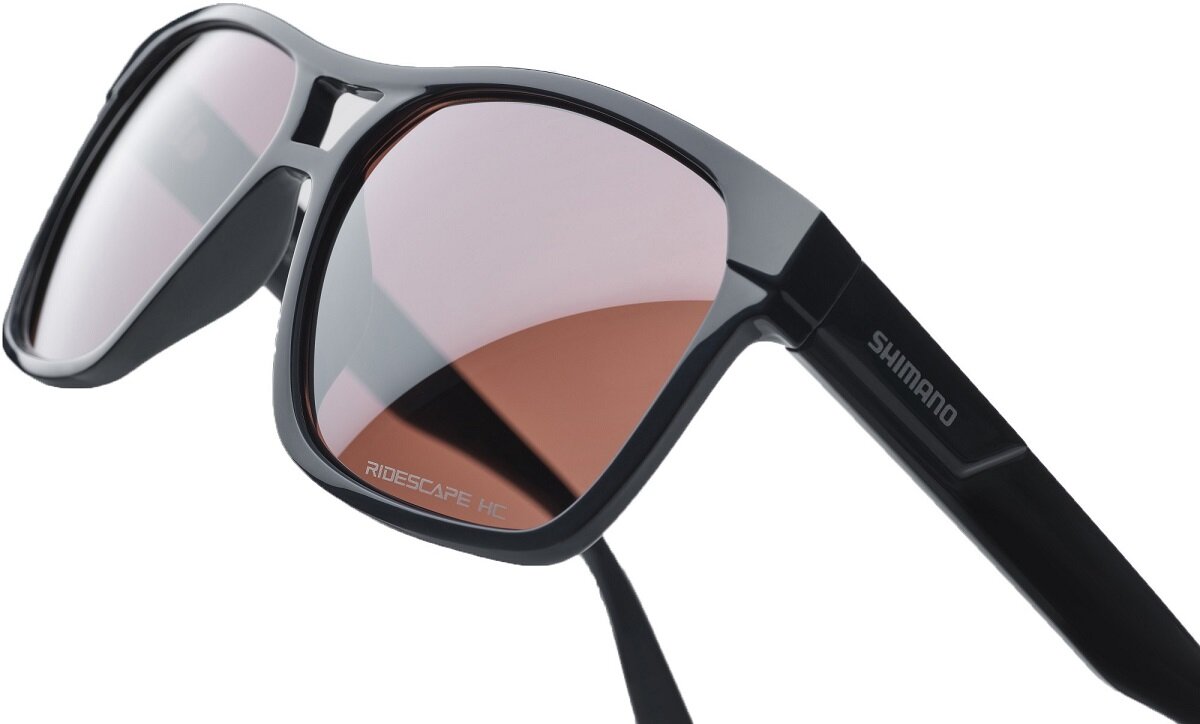 Okulary rowerowe SHIMANO Square Ochrona styl wycieczki rowerowe komfort Wyjątkowy design dopasowanie RIDESCAPE HC UV 400