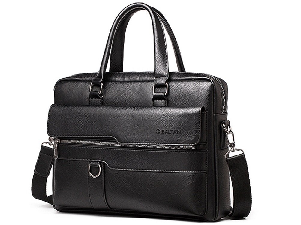 Torba na laptopa BALTAN Classic eko skóra komfort elegancka torba latop apple