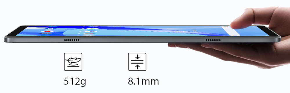 Tablet BLACKVIEW Tab rozdzielczość rdzenie przekątna czujniki aparat głośnik czas pracy procesor transmisja danych waga wifi pamięć złącza zestaw