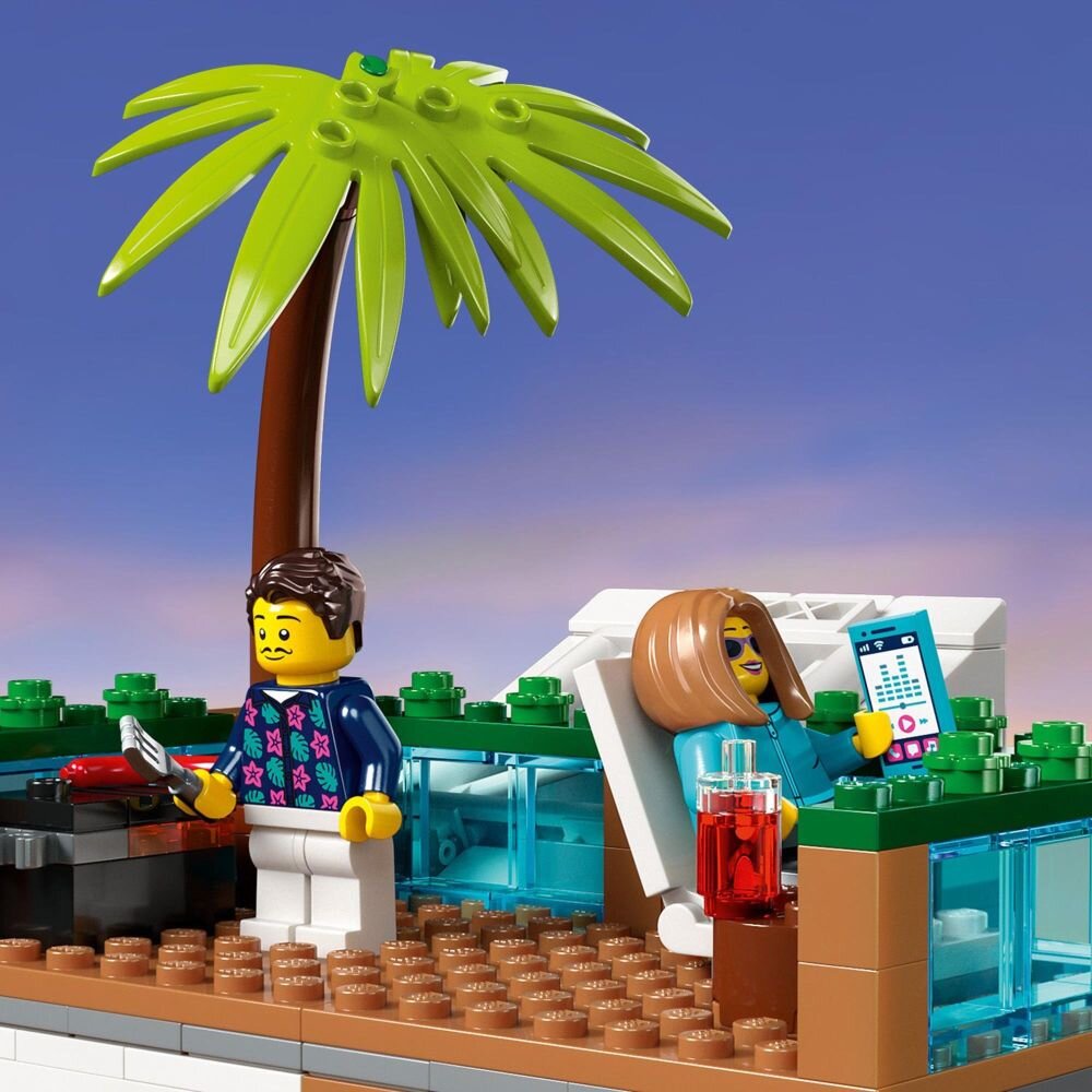 LEGO City Apartamentowiec 60365 klocki elementy zabawa łączenie figurki akcesoria figurka zestaw