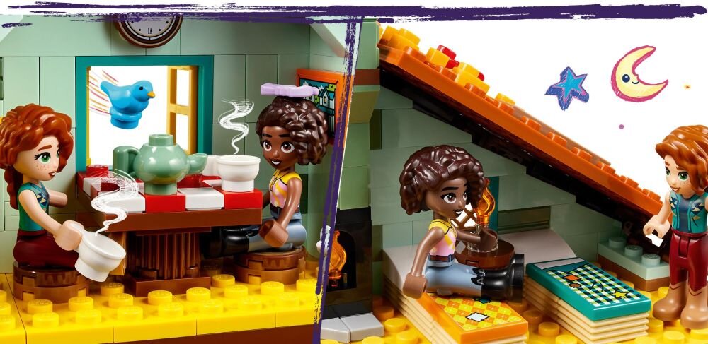 LEGO Friends Stajnia Autumn 41745 klocki elementy zabawa łączenie figurki akcesoria figurka zestaw
