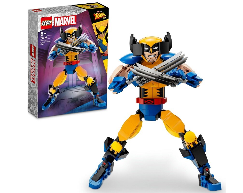 LEGO Marvel Figurka Wolverine’a do zbudowania 76257 dziecko kreatywność zabawa nauka rozwój klocki figurki minifigurki jakość tradycja konstrukcja nauka wyobraźnia role jakość bezpieczeństwo wyobraźnia budowanie pasja hobby funkcje instrukcja aplikacja LEGO Builder