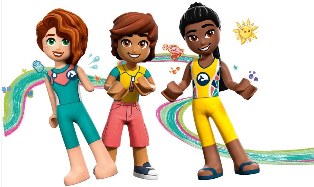 LEGO Friends Morskie centrum ratunkowe 41736 dziecko kreatywność zabawa nauka rozwój klocki figurki minifigurki jakość tradycja konstrukcja nauka wyobraźnia role jakość bezpieczeństwo wyobraźnia budowanie pasja hobby funkcje instrukcja aplikacja LEGO Builder