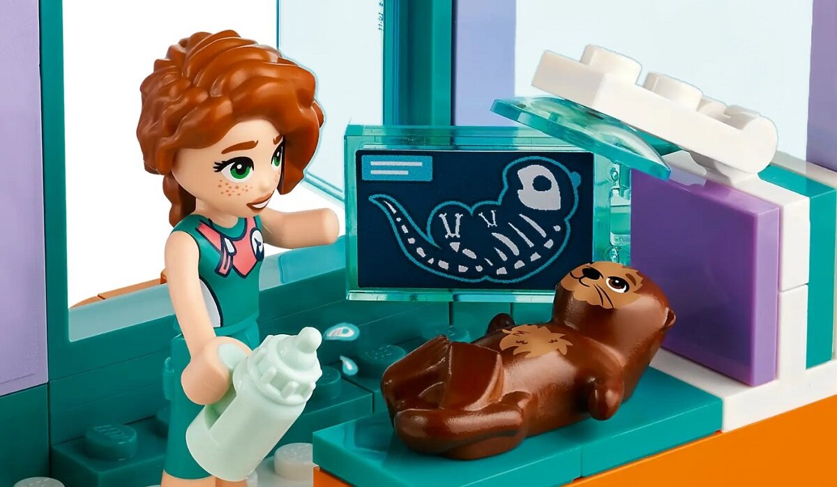 LEGO Friends Morskie centrum ratunkowe 41736 dziecko kreatywność zabawa nauka rozwój klocki figurki minifigurki jakość tradycja konstrukcja nauka wyobraźnia role jakość bezpieczeństwo wyobraźnia budowanie pasja hobby funkcje instrukcja aplikacja LEGO Builder